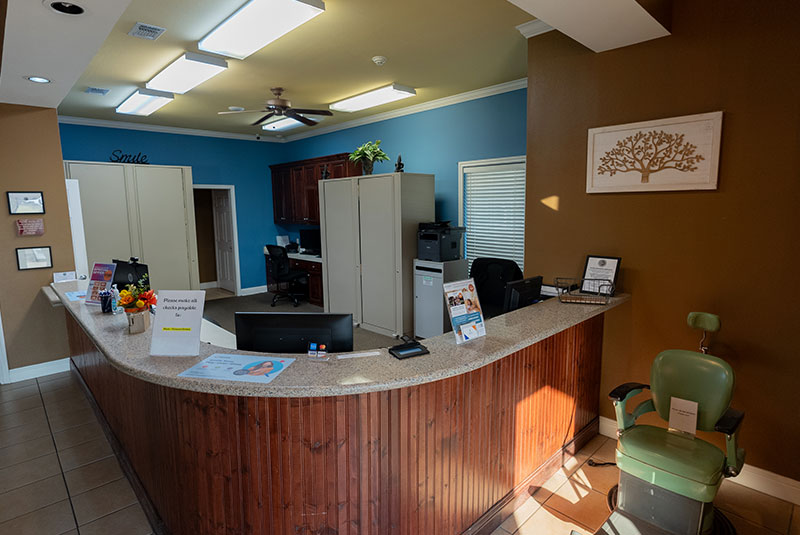 front desk